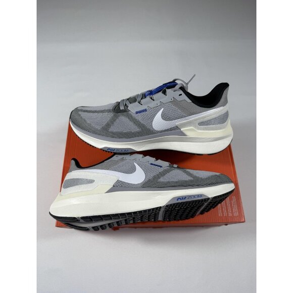 New Nike Air Zoom Structure 25 Shoes Mens Size 10.5 Grey Running DJ7883-011 - Picture 4 of 11